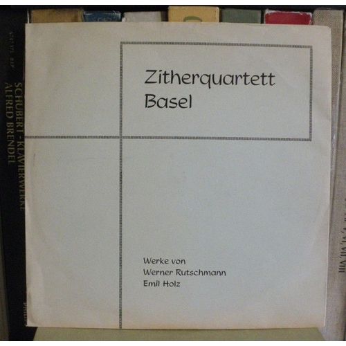 Zitherquartett Basel : Werke Von Werner Rutschmann & Emil Holz