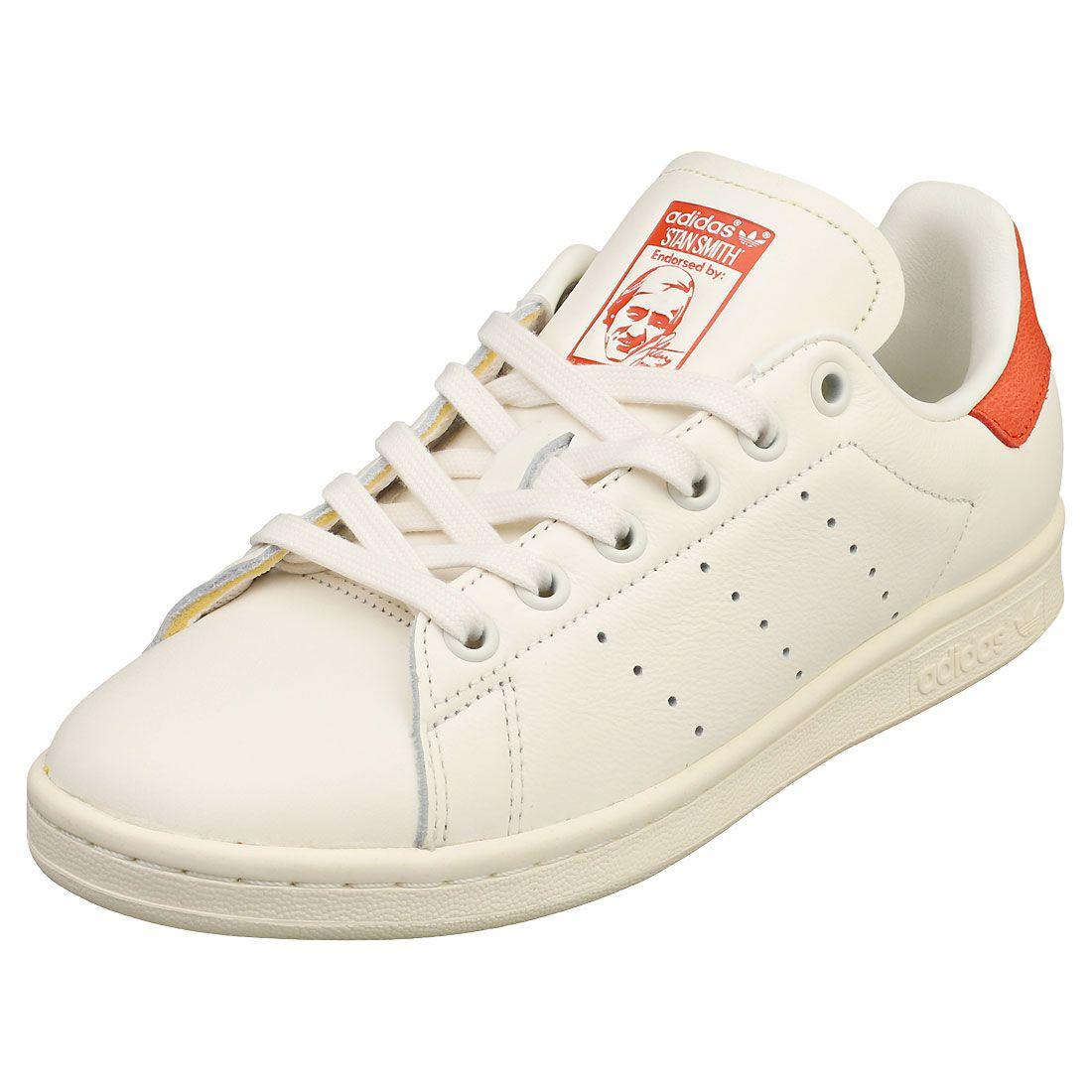 Chaussures Adidas Stan Smith pour Hommes Baskets de Cuir Blanc Rakuten