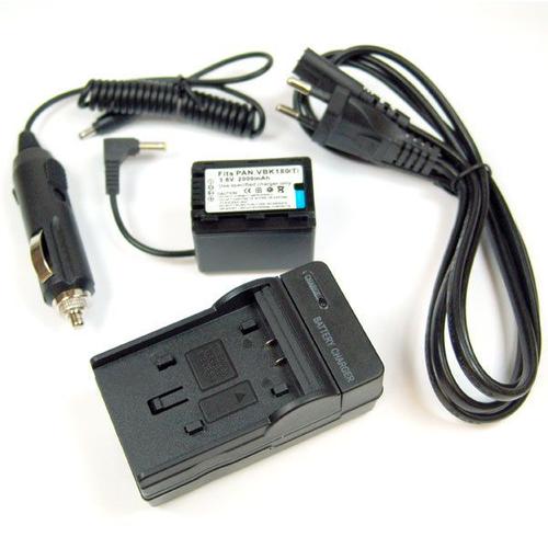 Chargeur + Batterie pour Panasonic  type VW-VBK180