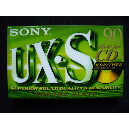 Sony UX-S 90 - Cassette audio - 90 mn - Chrome