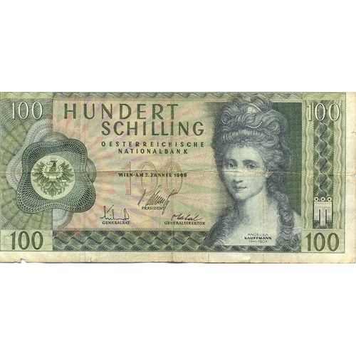 100 Schiling Autrichiens 1969