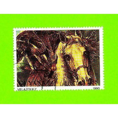 Timbre Oblitéré Used Stamp Selo Carimbado Velazquez $ 2,55 Guyana 1990