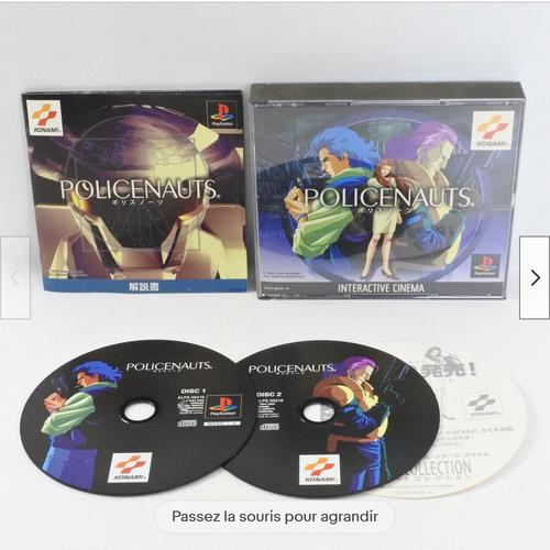 Policenauts, Metal Gear Solid, Kuro No Ken (Blade Of Darkness), Lot De 3 Jeux-Vidéo Ps1 Psx Import Version Japonaise, Konami