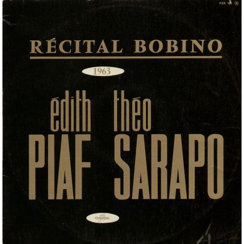 Récital Bobino 1963 : Monsieur Incognito, Tiens V'la Un Marin, Le Chant D'amour, J'en Ai Tant Vu, C'était Pas Moi, Margot Coeur Gros /  Defense De .., Les Mains, La Bande En Noir, Chez Sabine ....