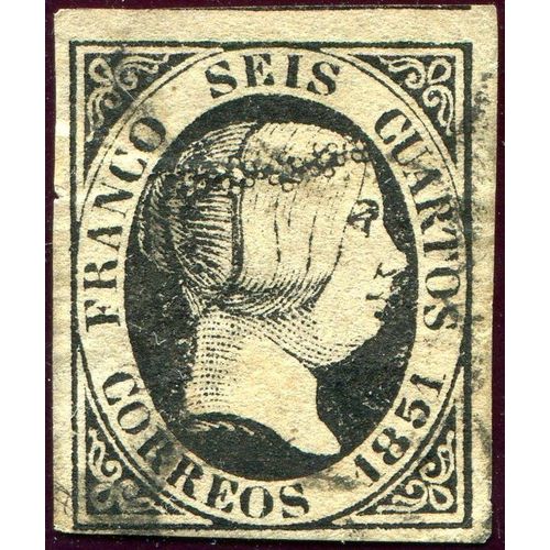 9 Isabel Ii,. 1850 / 1862. 500 Euros De Cote !