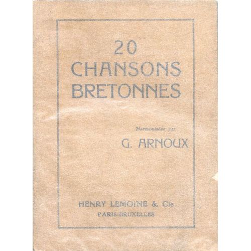 20 Chansons Bretonnes