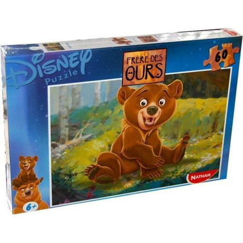 Puzzle Frere Des Ours 60 Pieces Disney Nathan