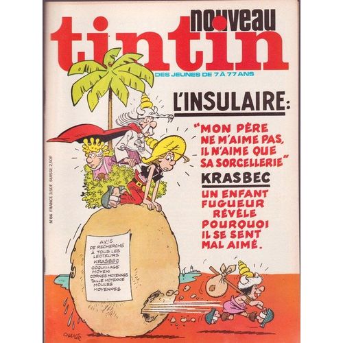 Nouveau Tintin N° 86 : L Insulaire