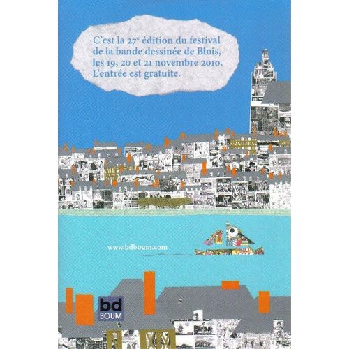 Carte Postale Guibert Emmanuel Festival Bd Blois 2010
