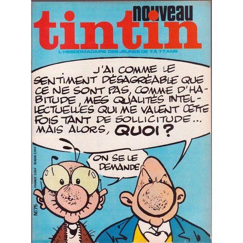Nouveau Tintin N° 75 : Achille Talon