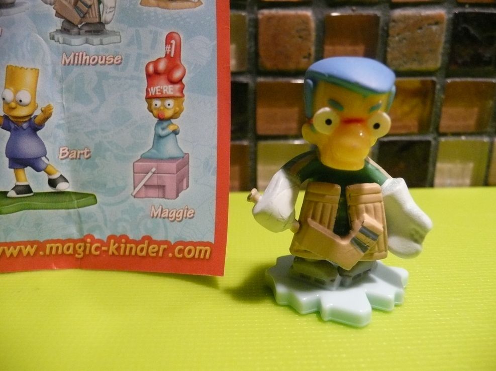 2010 Kinder The Simpsons Milhouse Mpg Un 161 + Bpz