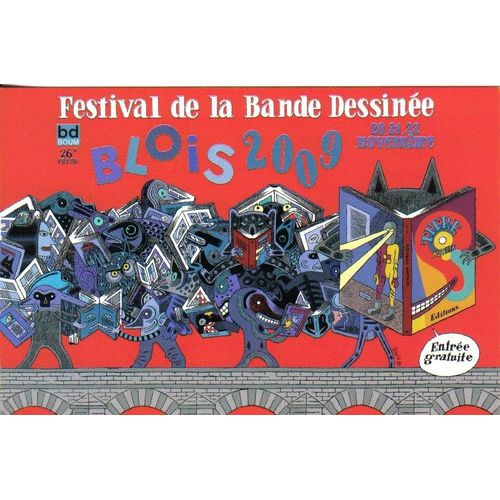 Carte Postale David B Festival Bd Blois 2009