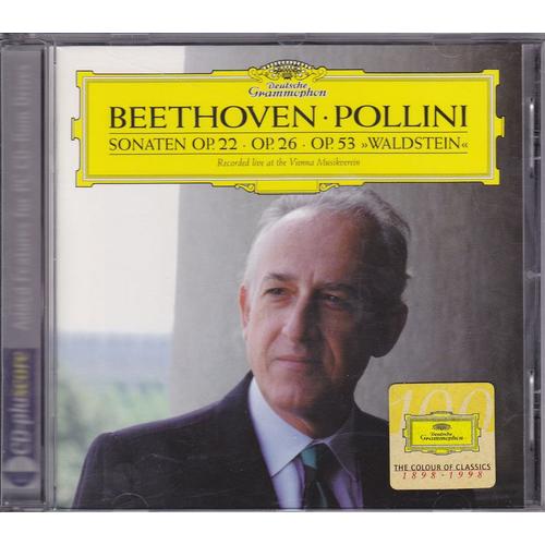 Sonates Pour Piano Nos. 11, 12 & 21 Pollini, Piano - Cd Extra