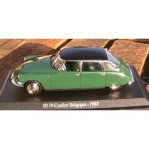 Citroen Id 19 Confort Verte & Noire Belgique 1963 1/43 Universal Hobbies Atlas-Universal Hobbies