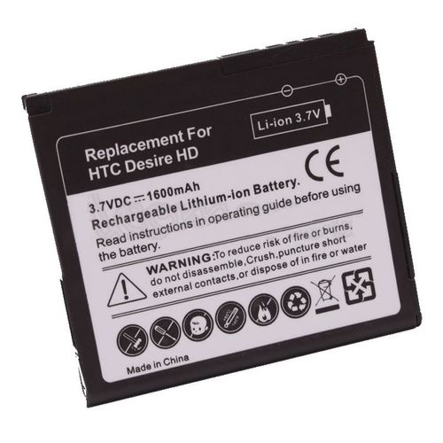 Batterie Li-Ion 1600mah 3.7v Pour Htc Desire Hd