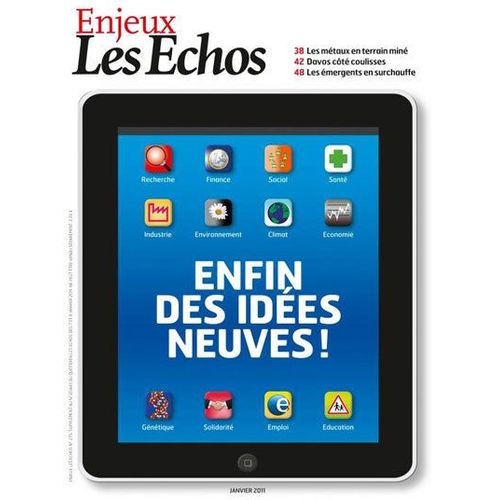 Enjeux Les Echos  N° 275 : Enfin Des Idées Neuves