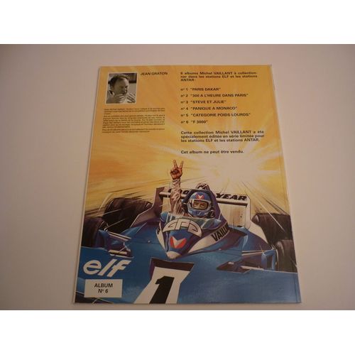 Jean Graton  N° 6 : Michel Vaillant F 3000