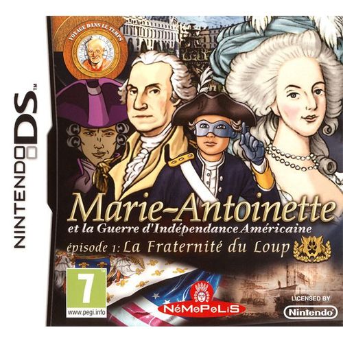 Marie-Antoinette Et La Guerre D'indépendance Américaine. Episode 1 : La Fraternité Du Loup Nintendo Ds