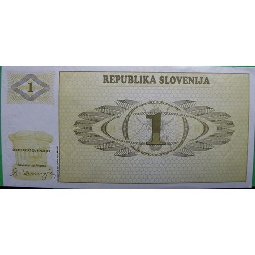 Solvénie Billet 1tolar Neuf