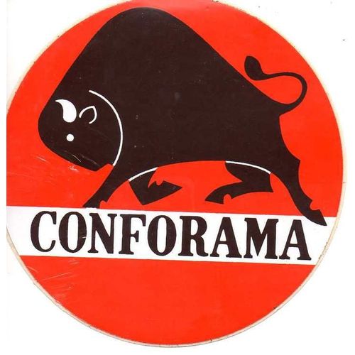 Autocollant Conforama Bizon