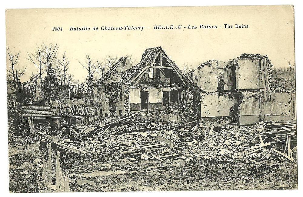 Belleau Les Ruines Bataille De Chateau Thierry Rakuten