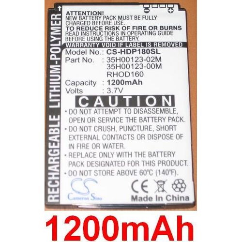 Batterie 1500 Mah D'origine Htc (Ba S390) Pour Htc Touch Pro 2