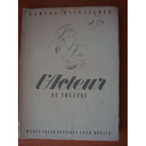 L Acteur De Théatre
