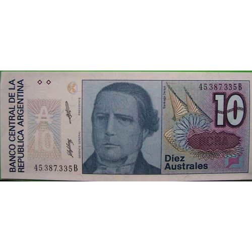 Argentine Billet 10australes Neuf