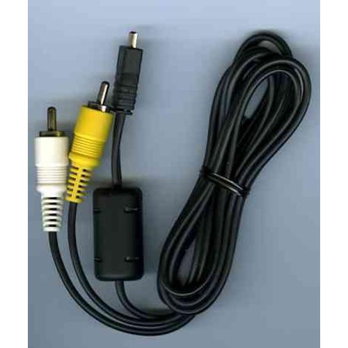 Câble Audio-Vidéo pour Appareil Photo Finepix Z10 FD - Mini USB vers 2x RCA
