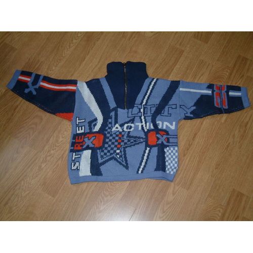 Pull Col Camionneur T102