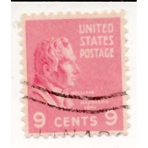 Timbre William Henry Harrison 9 Cents