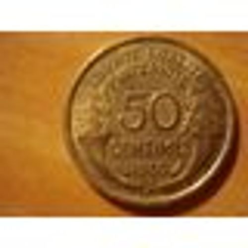 50 Centimes De 1939 Tbe.