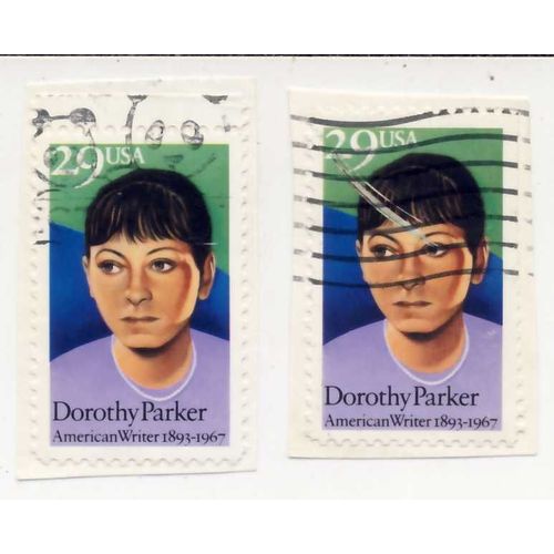 Timbre U S A Dorothy Parker, 29 Cents, Oblitéré