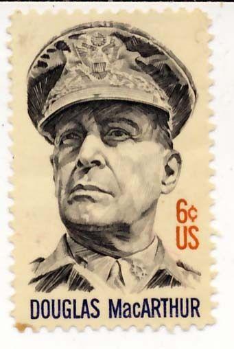 Timbre U S A douglas macArthur 6 cents non utilis Rakuten