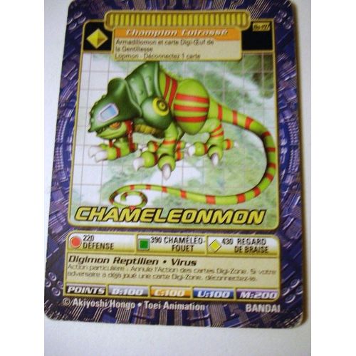 Chameleonmon Carte Digimon