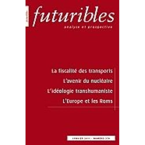 Futuribles N° 370, Janvier 2011