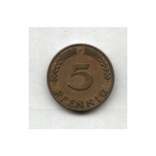 Allemagne 5 Pfennig 1950 F