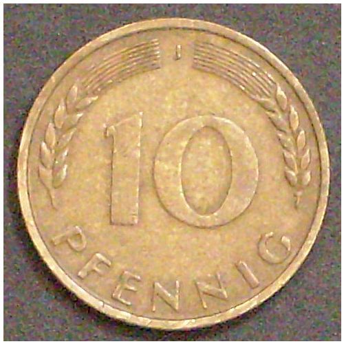 Allemagne 1 Pfennig 1950 J