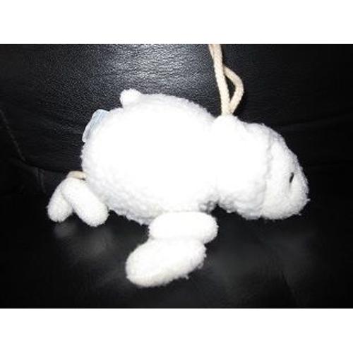 Peluche Mouton Blanc Sergent Major 14cm