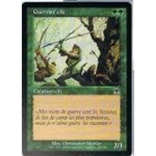 Guerrier Elfe  - Magic Mtg - Carnage 260 - C