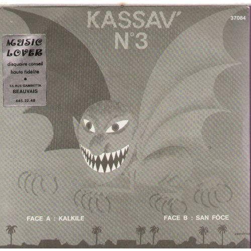 N° 3 - Kalkile (P.E. Decimus)  /  San Focé (P.E. Decimus) (Dessin Pochette : Courchinoux)