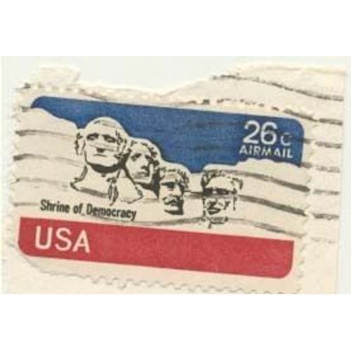 Timbrs U S A, Shrine Oàf Democracy, 26 Cents, Oblitéré