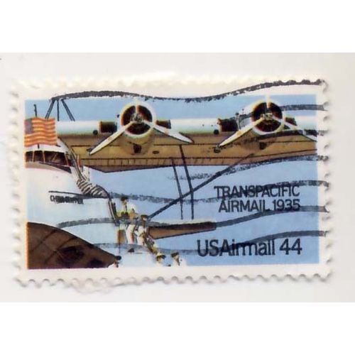 Timbre U S A, Transpacific Airmail 1935, Us Airmail, 44 Cents, Oblitéré