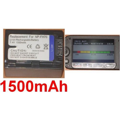 Batterie pour SONY HDR-TG1
