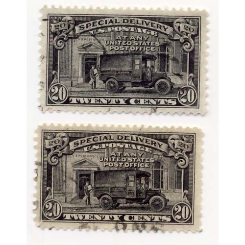 Timbre U S A, Special Delivery Service At Any United States Postoffice, 20 Cents Oblitéré