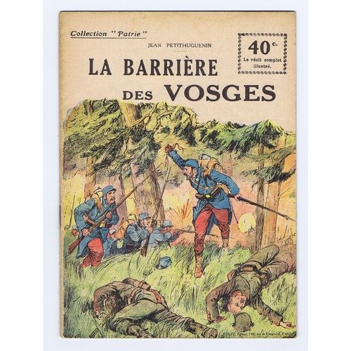 Collection Patrie N° 86 - La Barriere Des Vosges