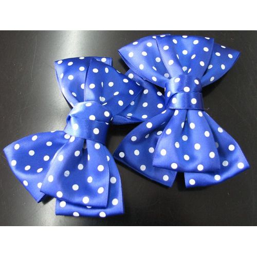 Une Paire De Noeud Papillon Black Sugar Rose  11*7 Cm En Pince Barrette Cheveux