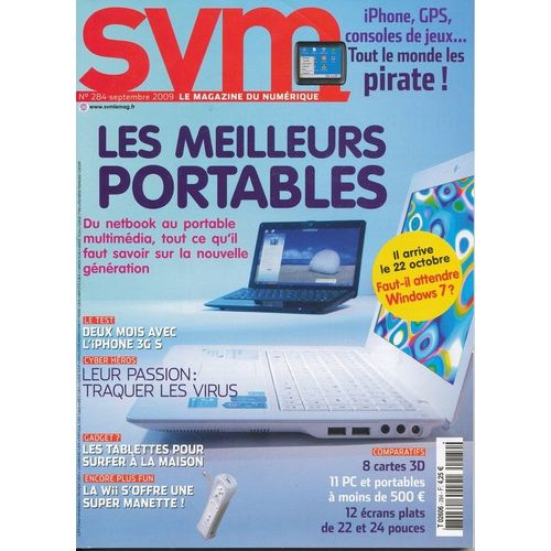 Svm  N° 284 : Les Meilleurs Portables