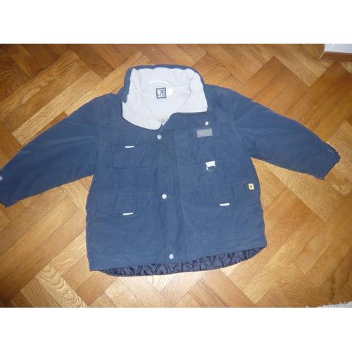 Anorak Blouson Jean Bourget 6 Ans Doublé Polaire Superbe