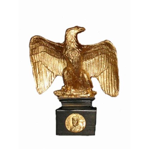 Aigle  Impériale Sur Socle Et Médaille Napoléon